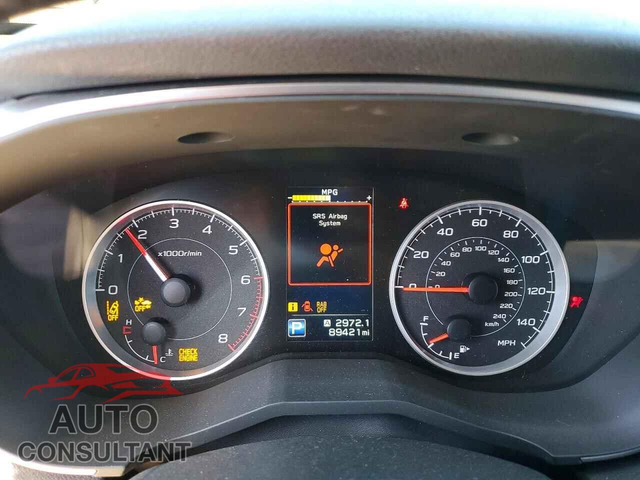SUBARU ASCENT 2019 - 4S4WMAHD9K3426018
