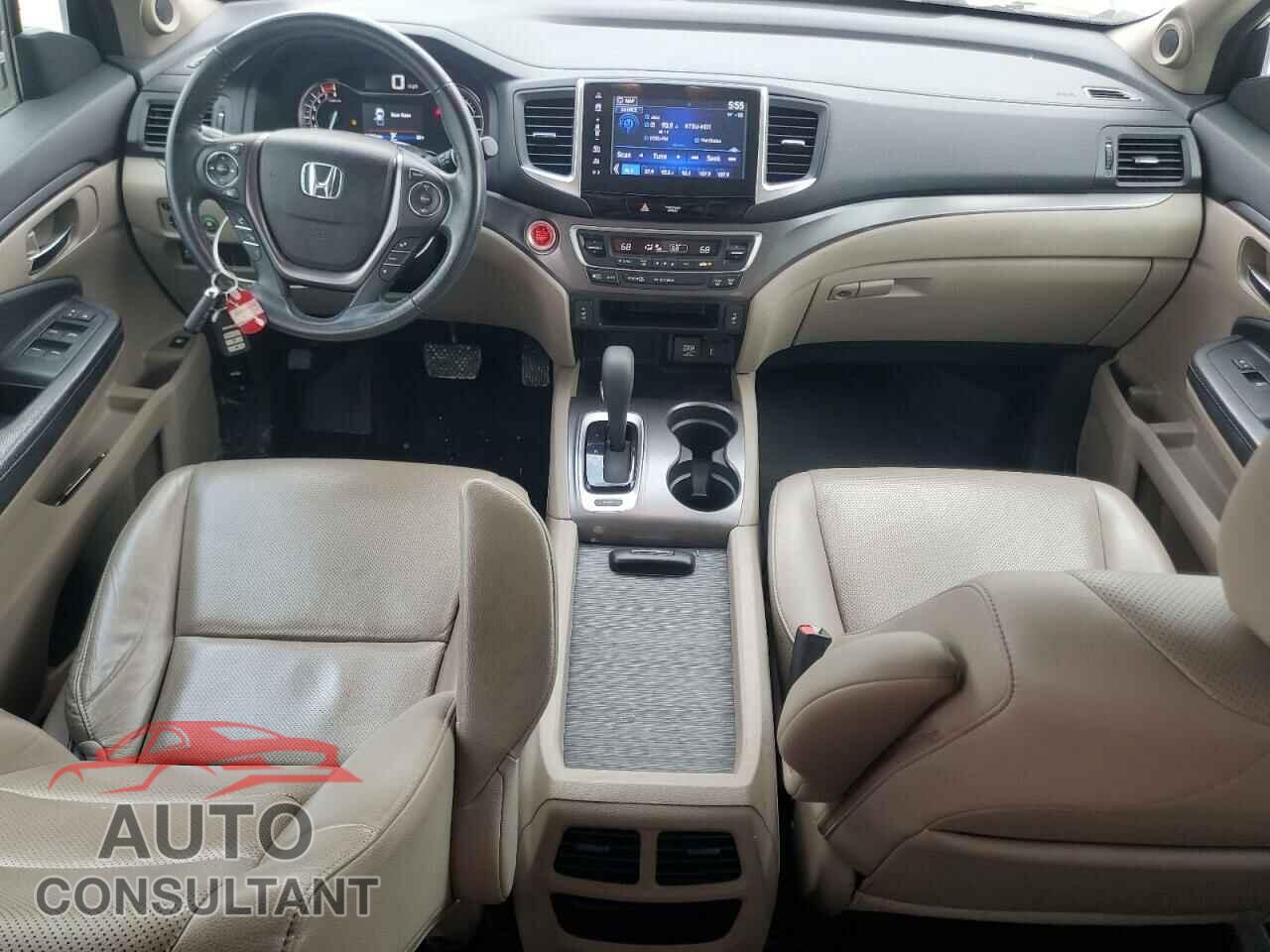 HONDA RIDGELINE 2017 - 5FPYK2F64HB003413