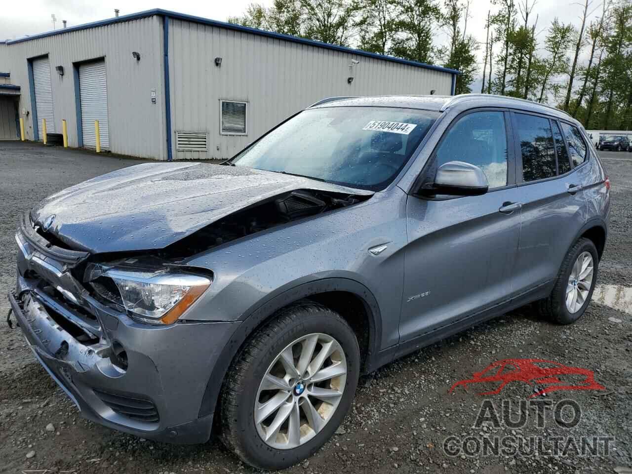 BMW X3 2017 - 5UXWX9C32H0W68344