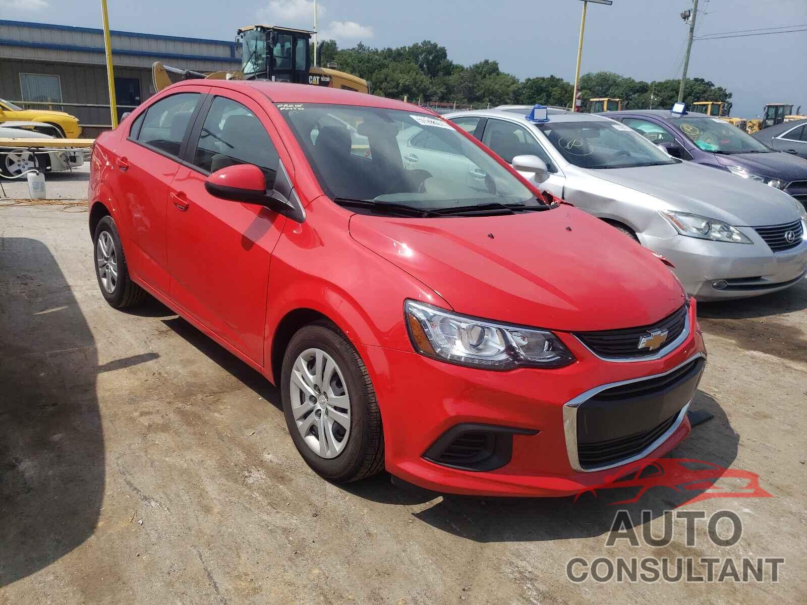 CHEVROLET SONIC 2020 - 1G1JB5SB2L4142625