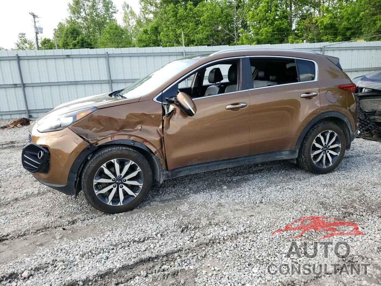 KIA SPORTAGE 2017 - KNDPNCAC2H7281537