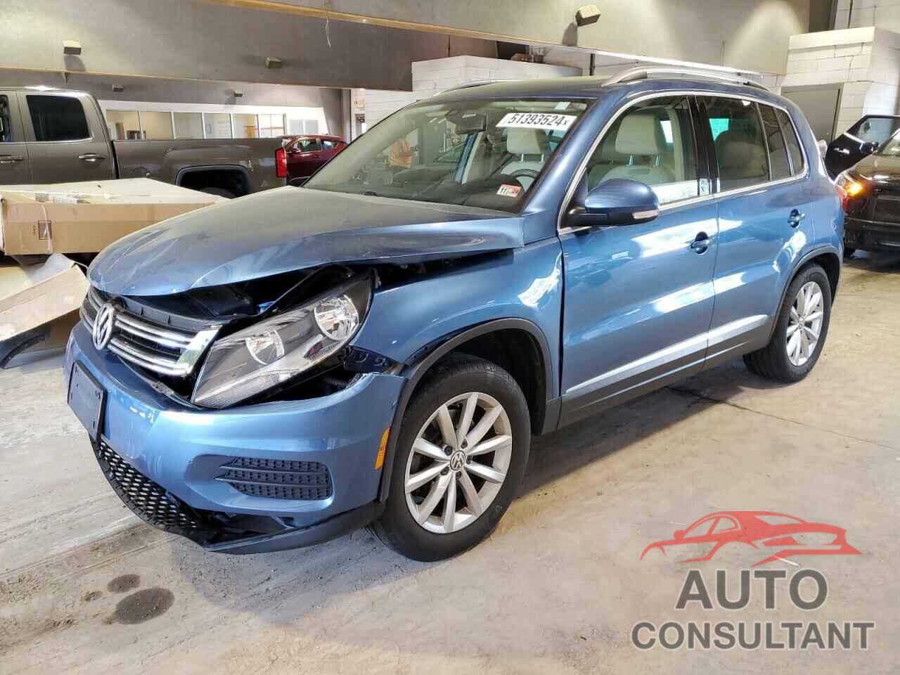 VOLKSWAGEN TIGUAN 2017 - WVGSV7AX9HW511709