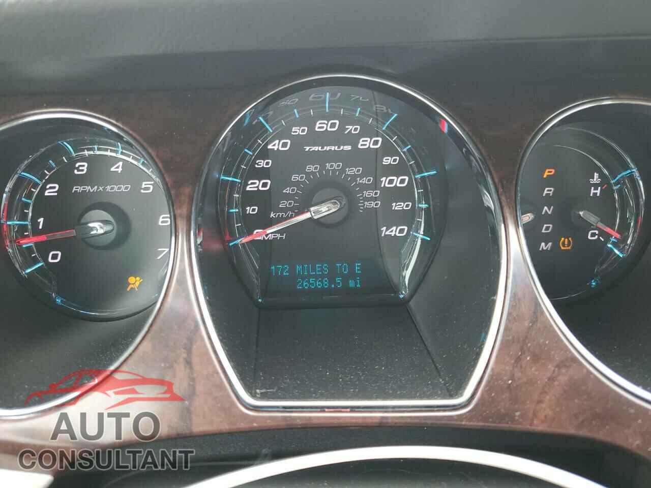FORD TAURUS 2012 - 1FAHP2FW9CG113808