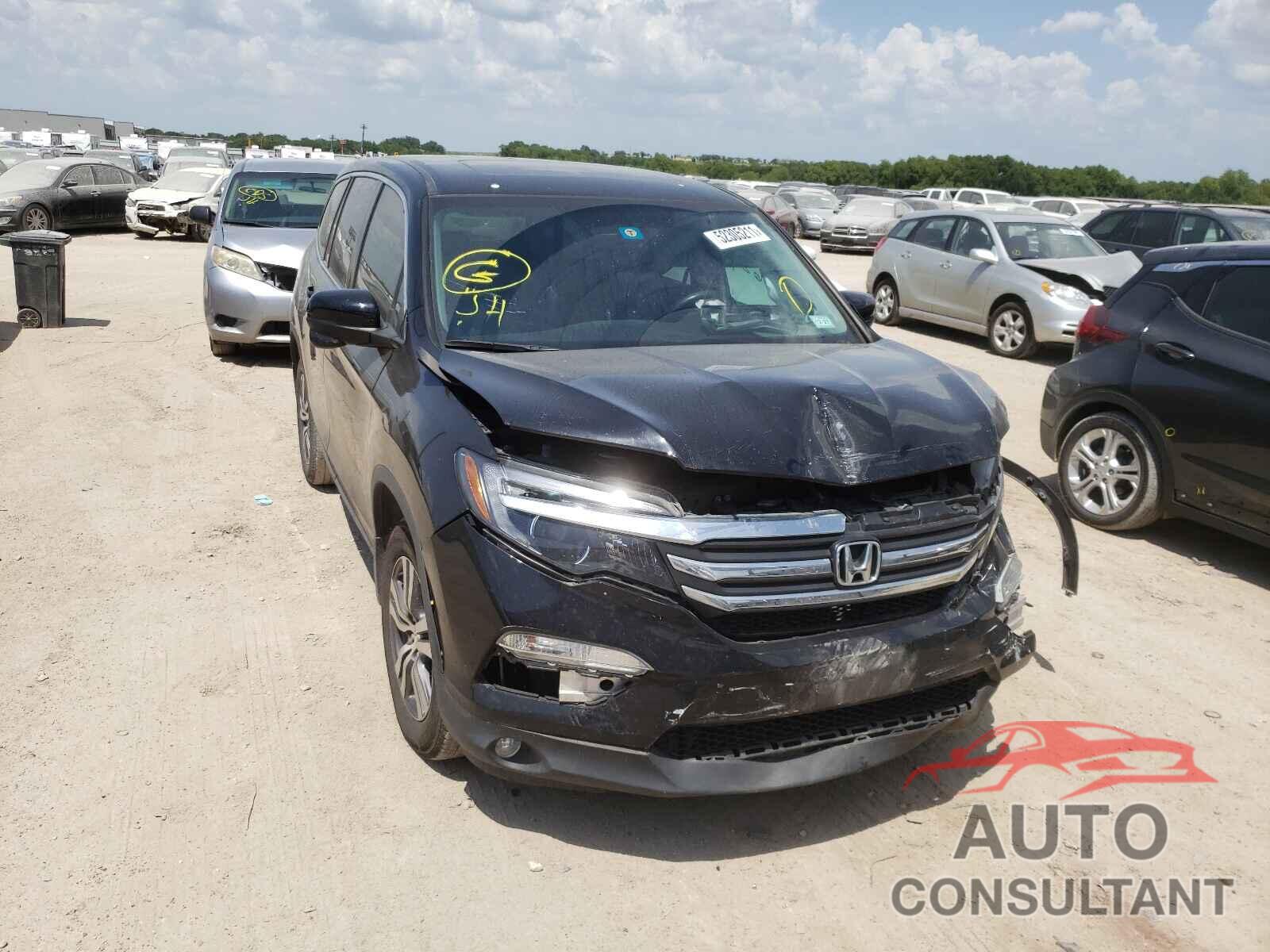 HONDA PILOT 2017 - 5FNYF5H58HB045411