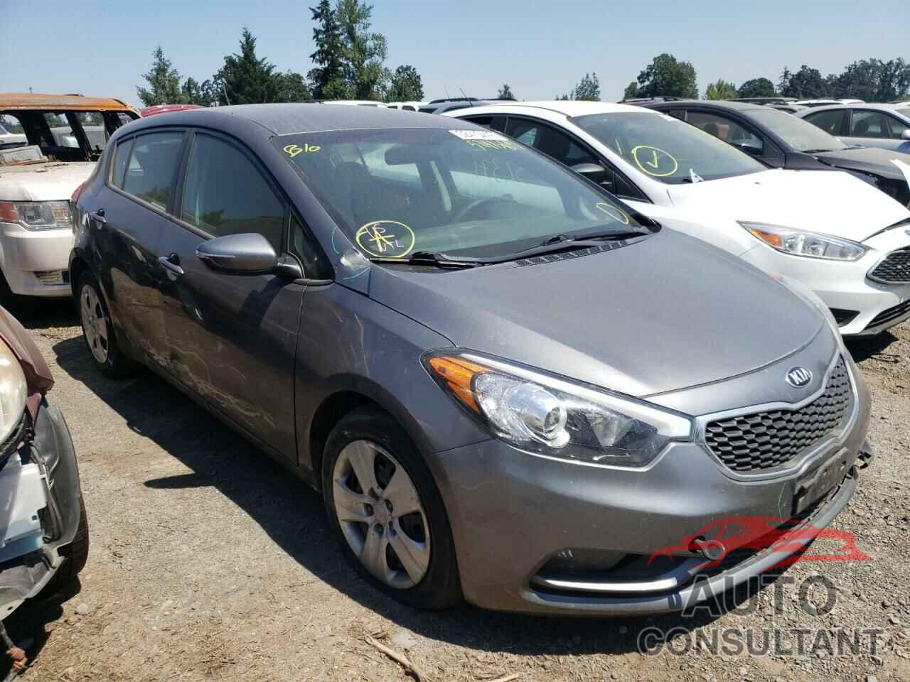 KIA FORTE 2016 - KNAFK5A81G5631324