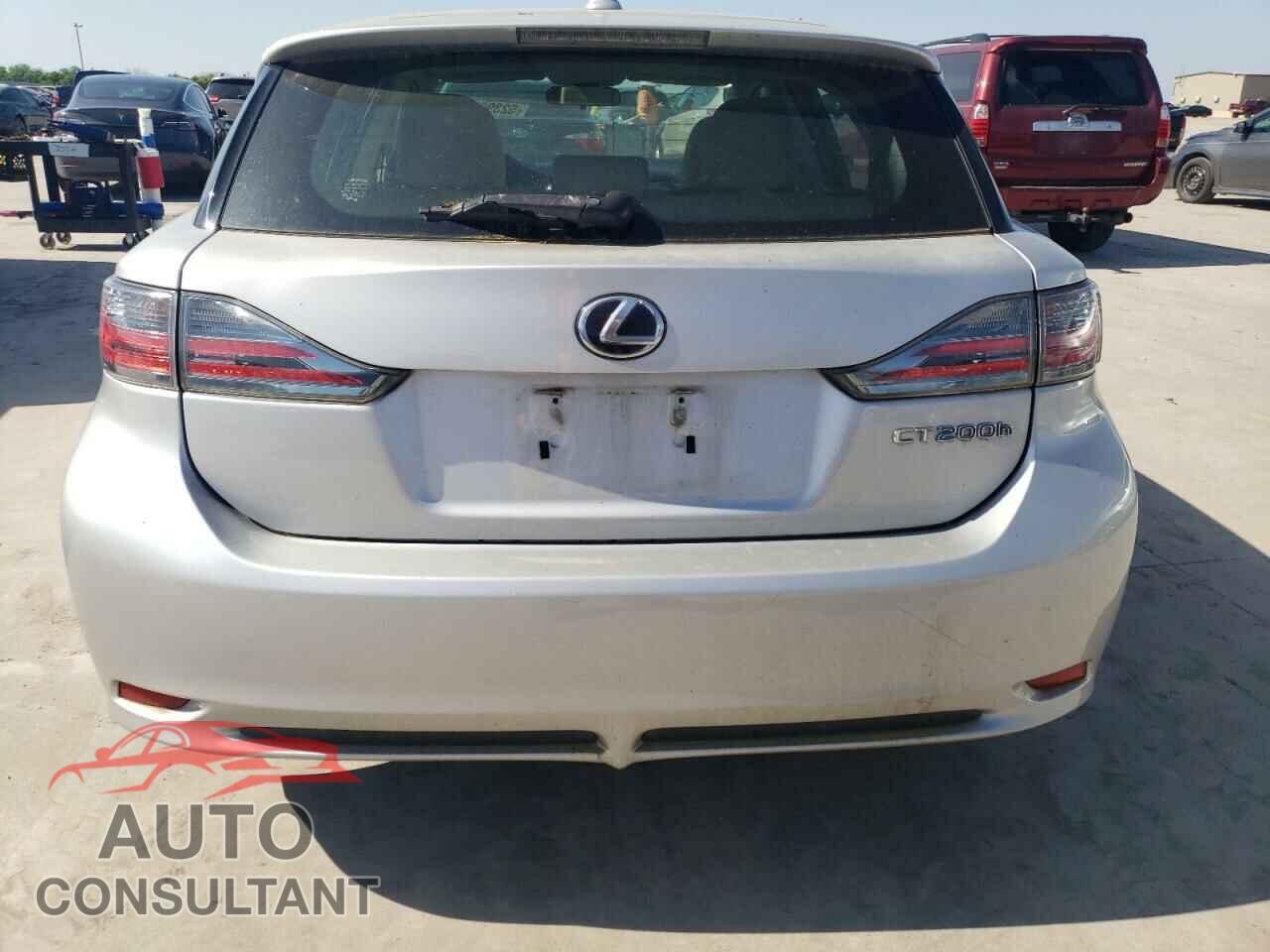 LEXUS CT 200 2011 - JTHKD5BH9B2019620