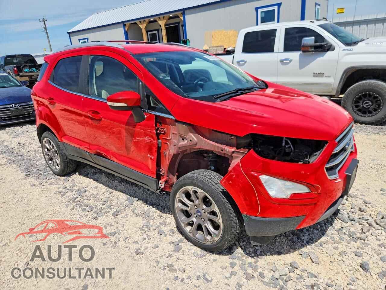 FORD ECOSPORT 2019 - MAJ6S3KL2KC291704