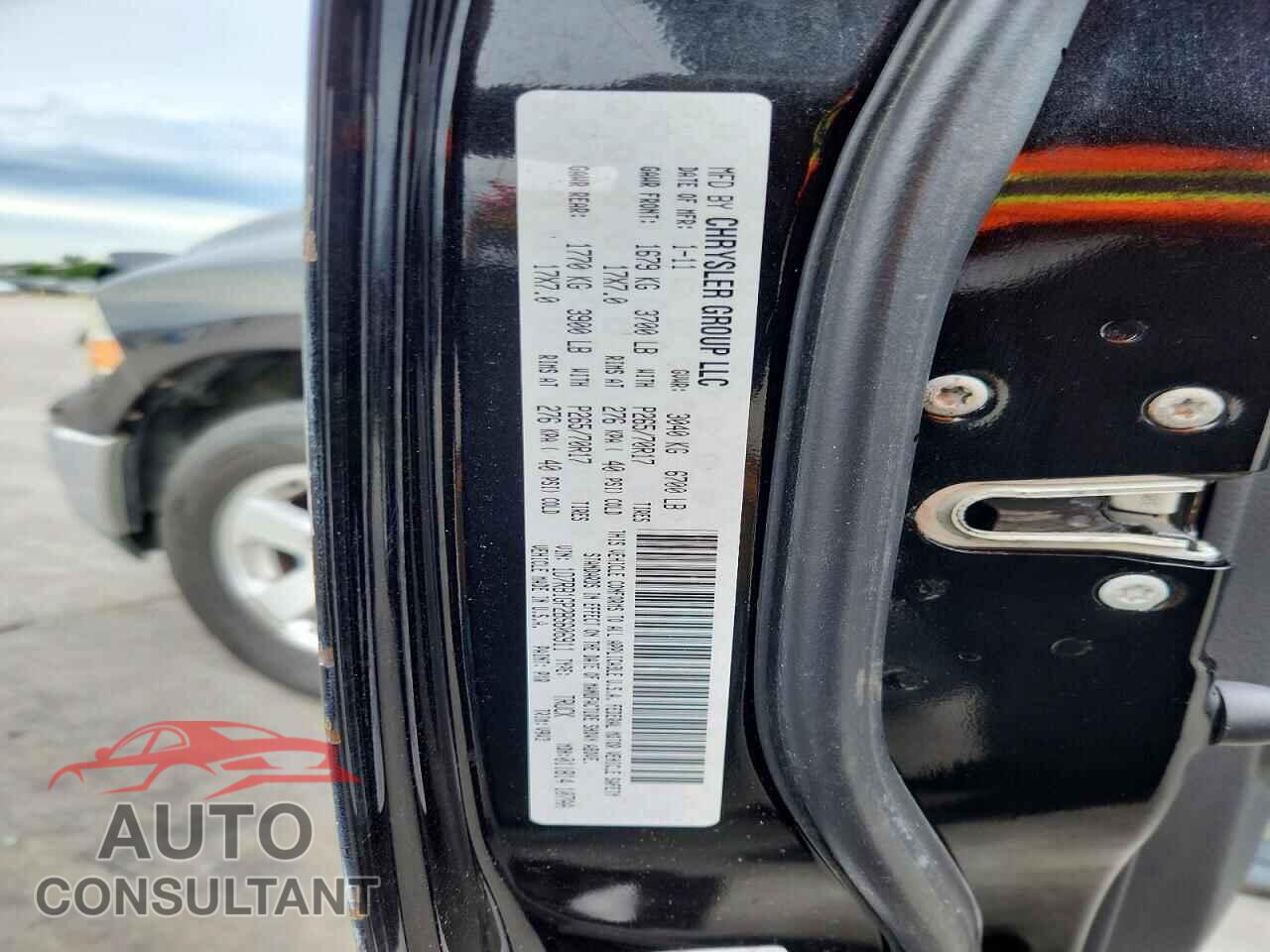 DODGE RAM 1500 2011 - 1D7RB1GP2BS606911