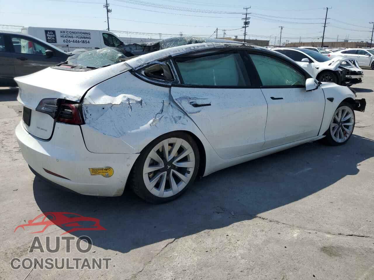 TESLA MODEL 3 2022 - 5YJ3E1EBXNF211018