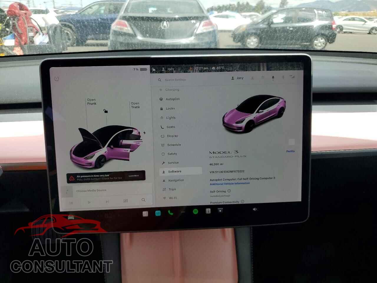 TESLA MODEL 3 2021 - 5YJ3E1EA0MF073222