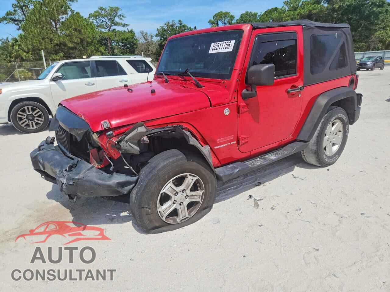 JEEP WRANGLER 2011 - 1J4AA2D14BL592322