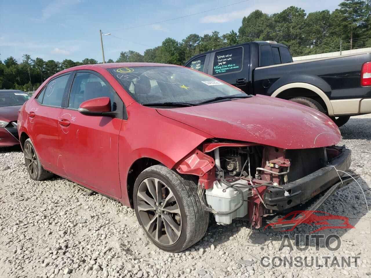 TOYOTA COROLLA 2017 - 2T1BURHE0HC823014