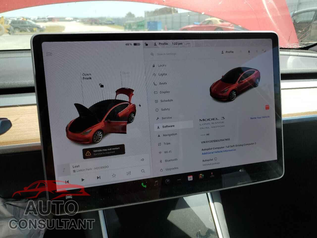 TESLA MODEL 3 2020 - 5YJ3E1EB0LF647955