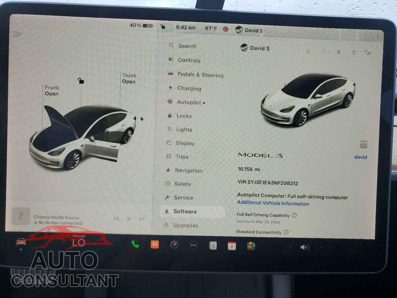 TESLA MODEL 3 2022 - 5YJ3E1EA3NF208212