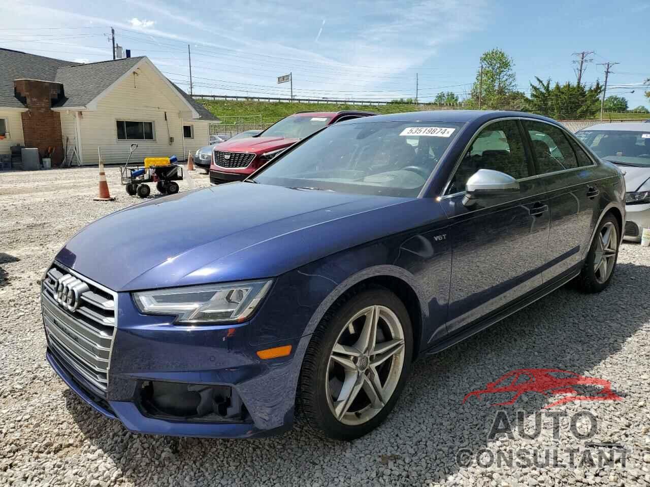 AUDI S4/RS4 2018 - WAUC4AF42JA013424