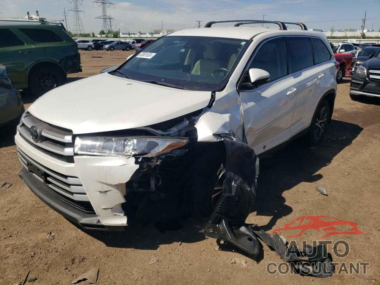 TOYOTA HIGHLANDER 2019 - 5TDBZRFH9KS915428