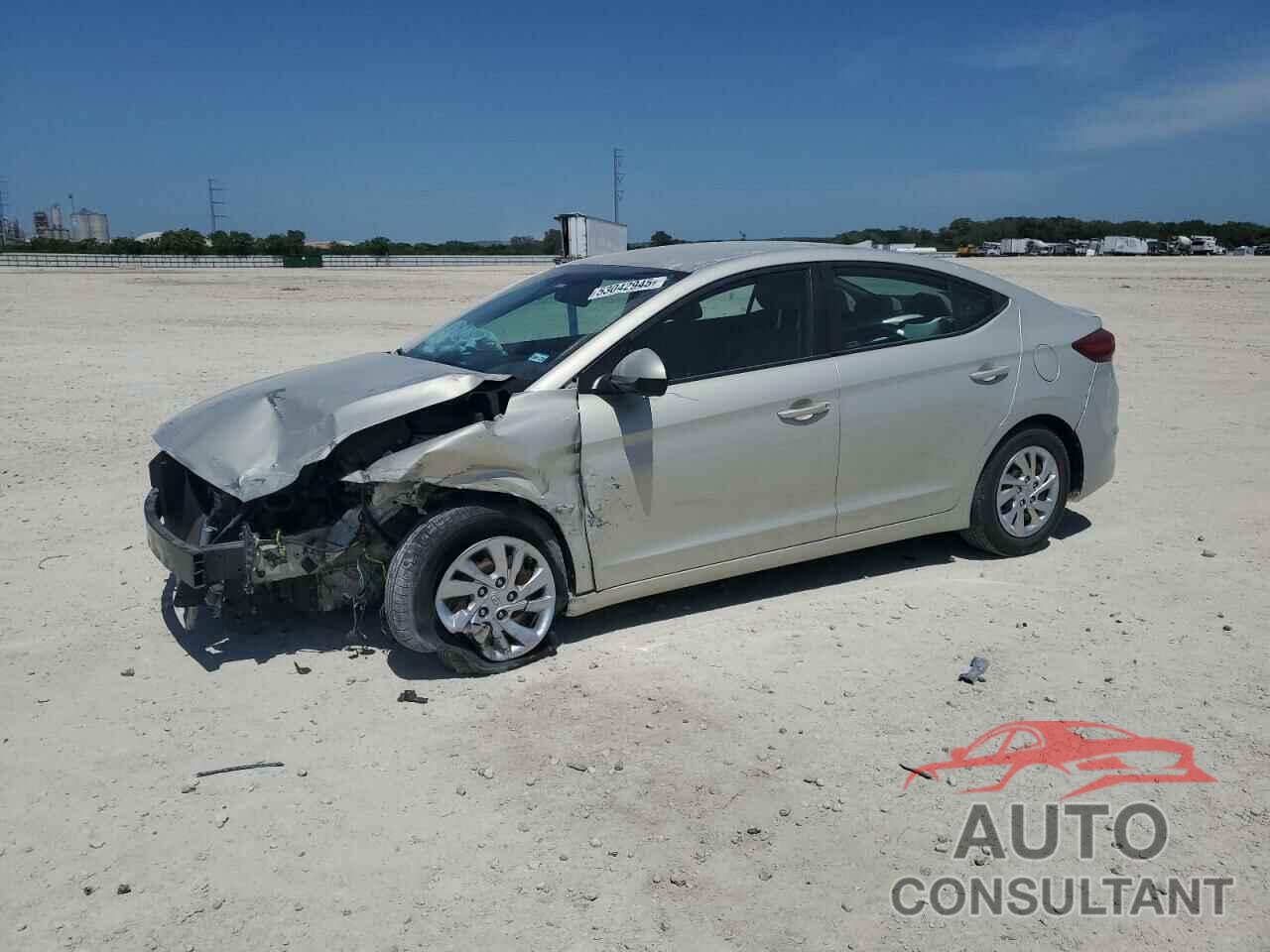 HYUNDAI ELANTRA 2017 - KMHD74LF7HU424523