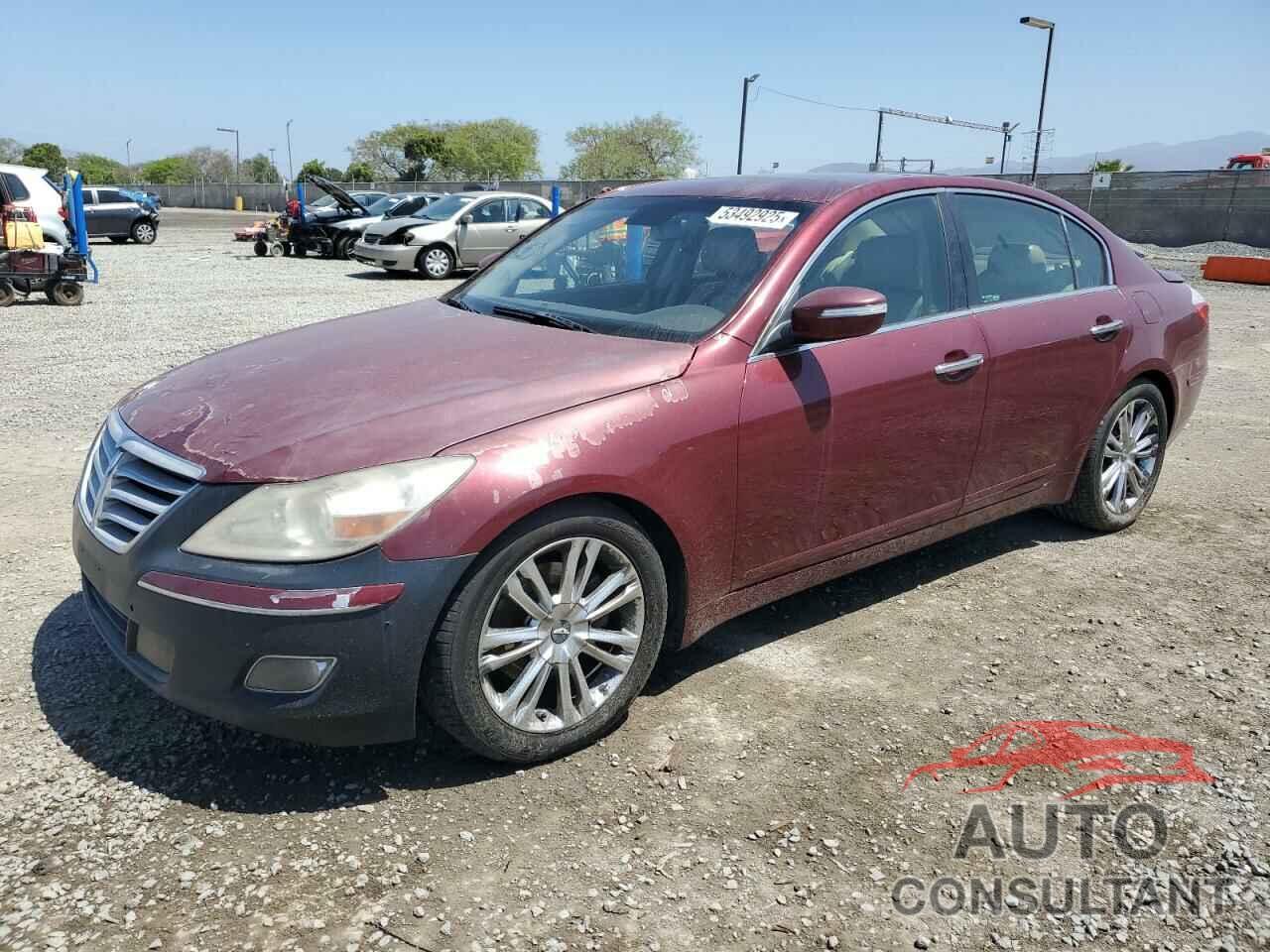HYUNDAI GENESIS 2011 - KMHGC4DE4BU140580