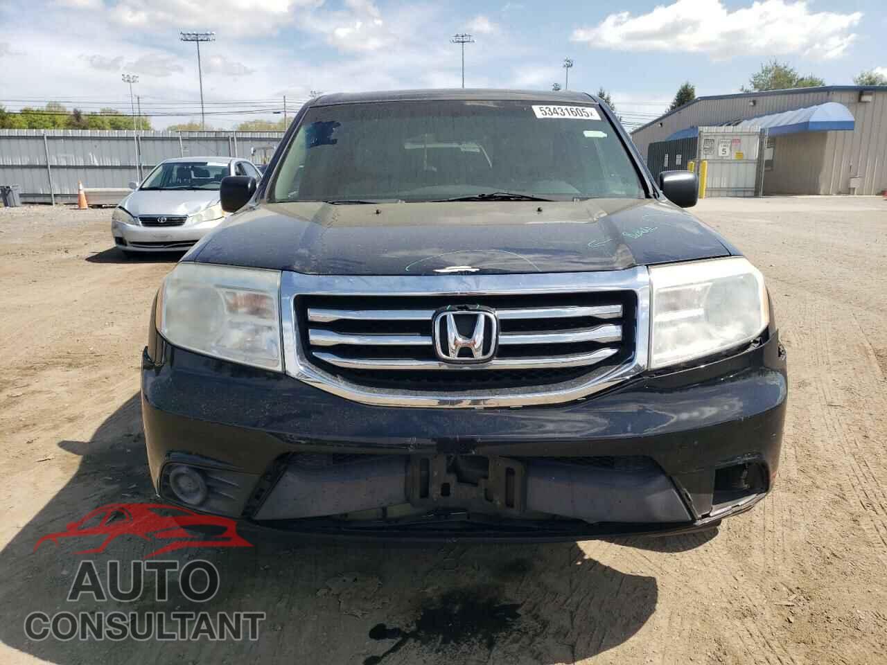 HONDA PILOT 2012 - 5FNYF4H26CB065858