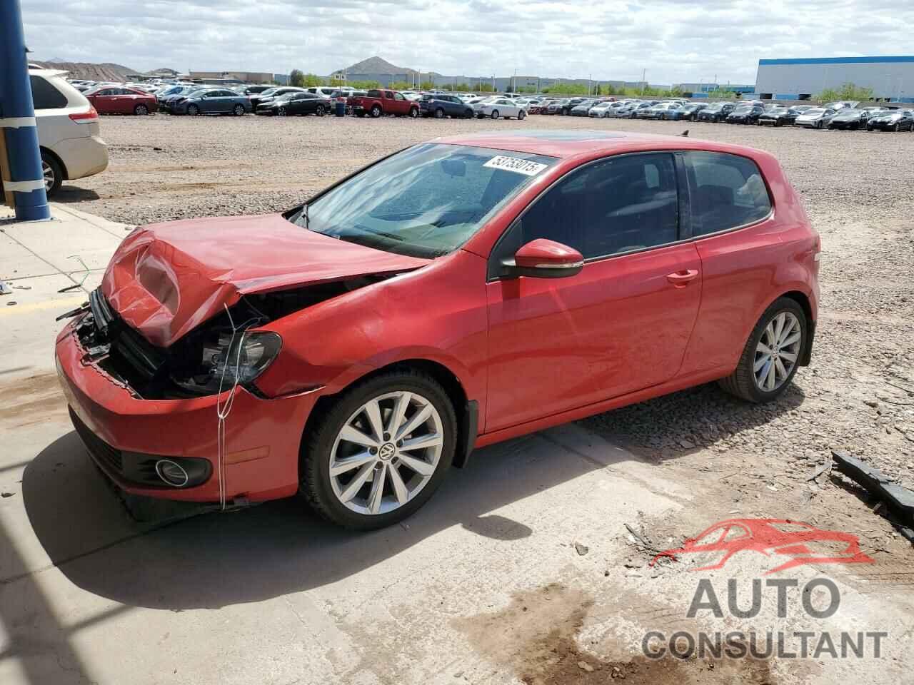 VOLKSWAGEN GOLF 2012 - WVWBM7AJ4CW075072