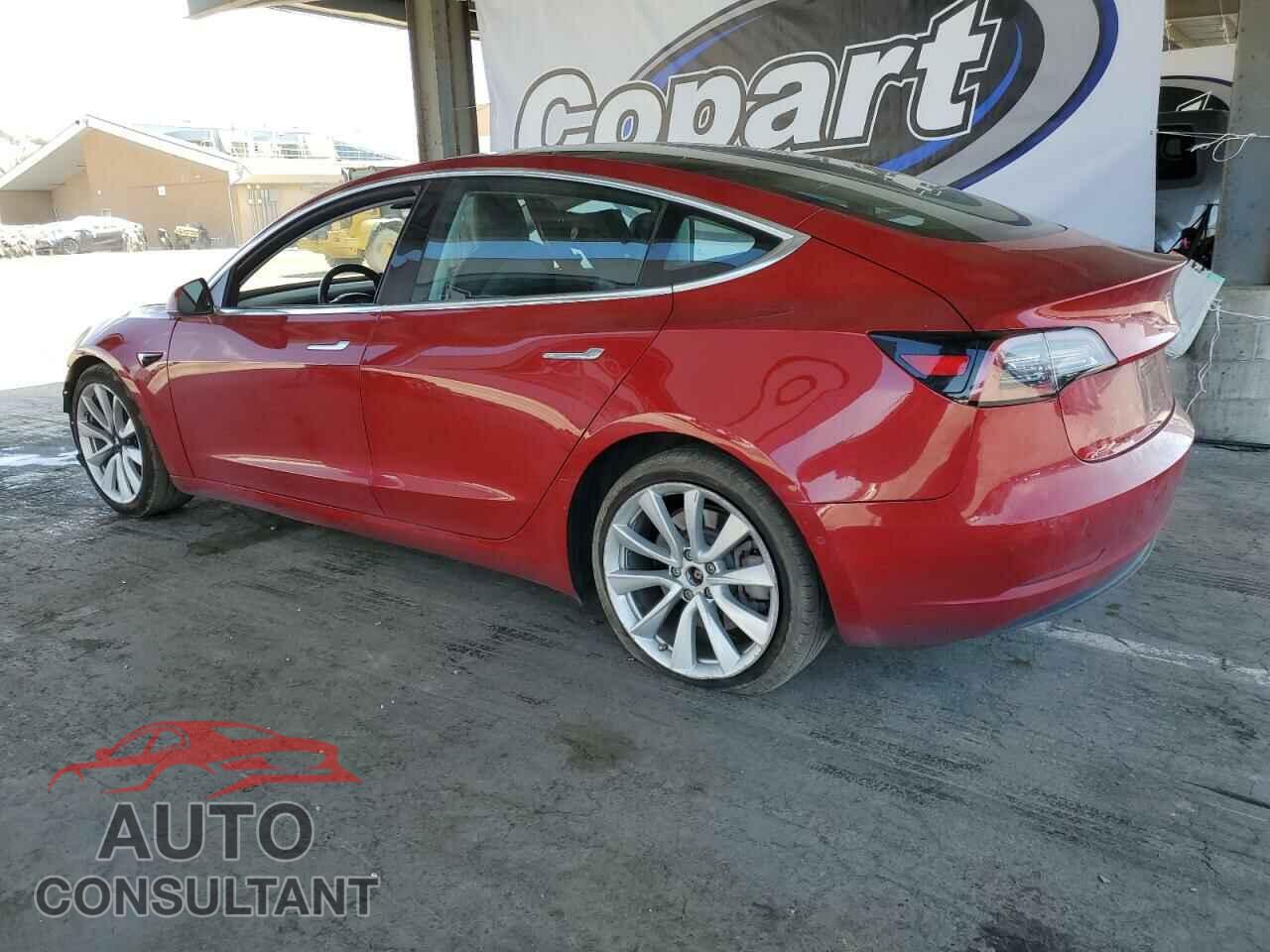 TESLA MODEL 3 2018 - 5YJ3E1EB5JF088125
