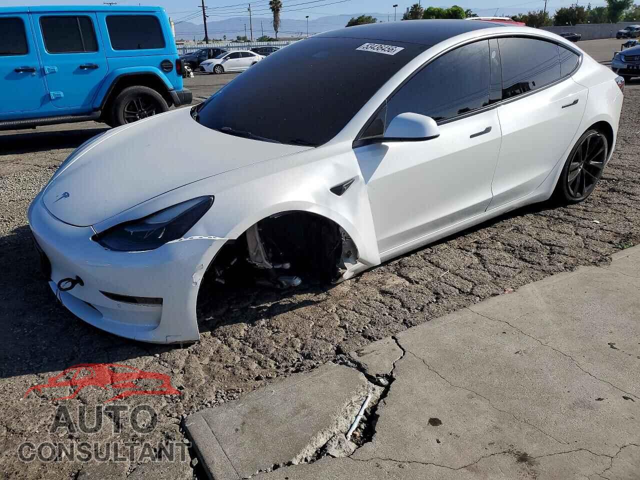TESLA MODEL 3 2022 - 5YJ3E1EA9NF155158