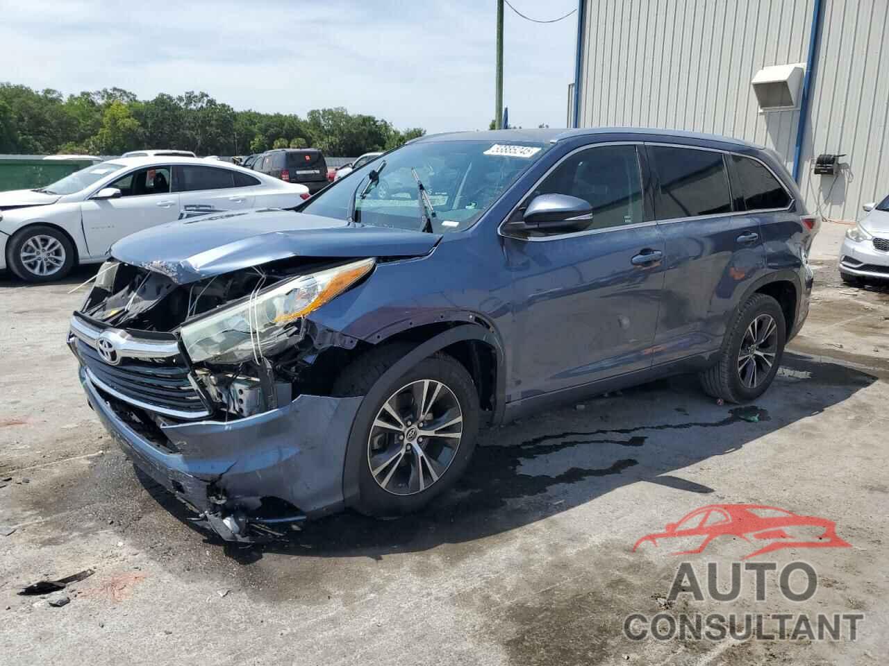 TOYOTA HIGHLANDER 2016 - 5TDKKRFH6GS126505