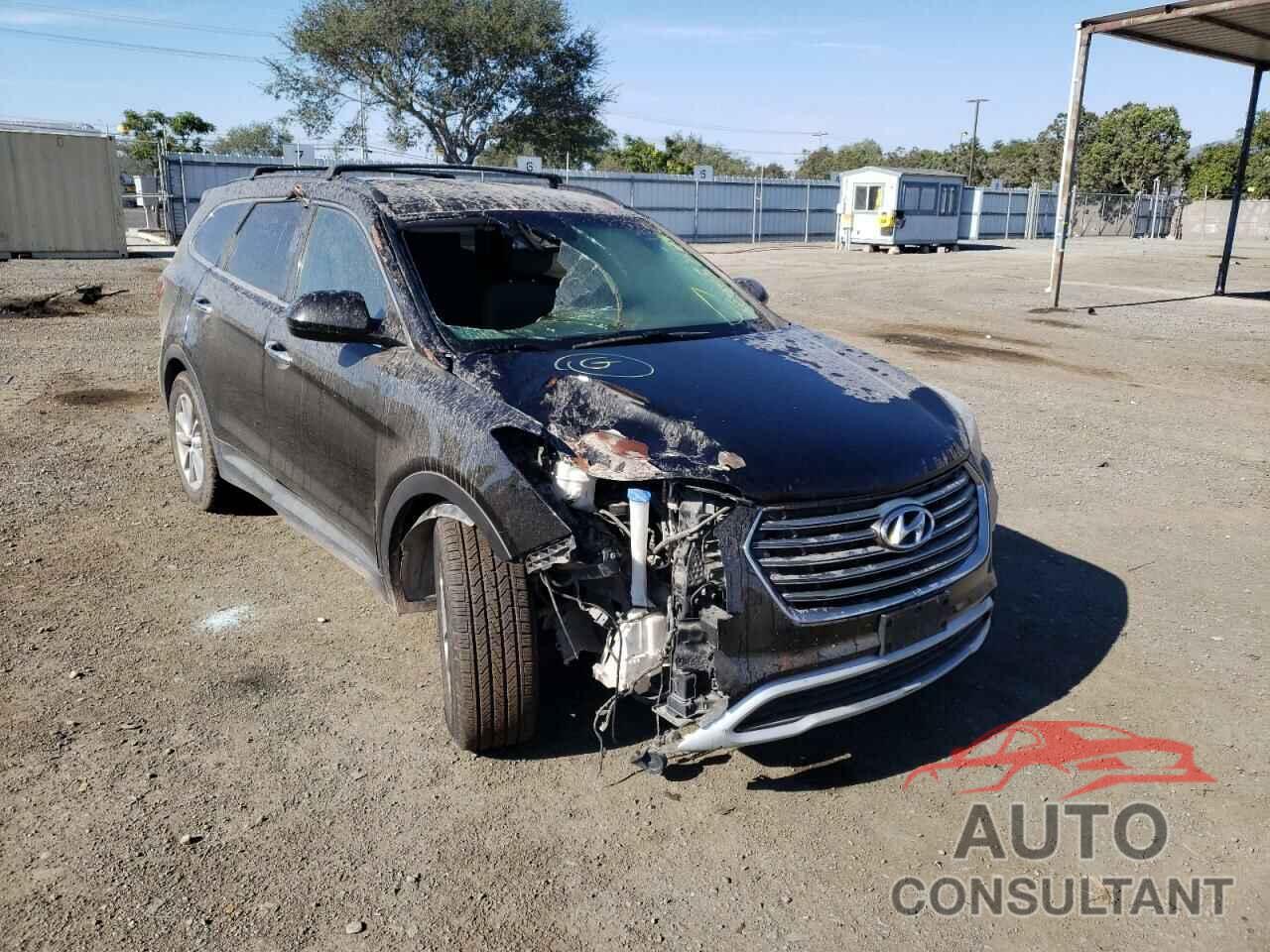 HYUNDAI SANTA FE 2017 - KM8SM4HF3HU190888