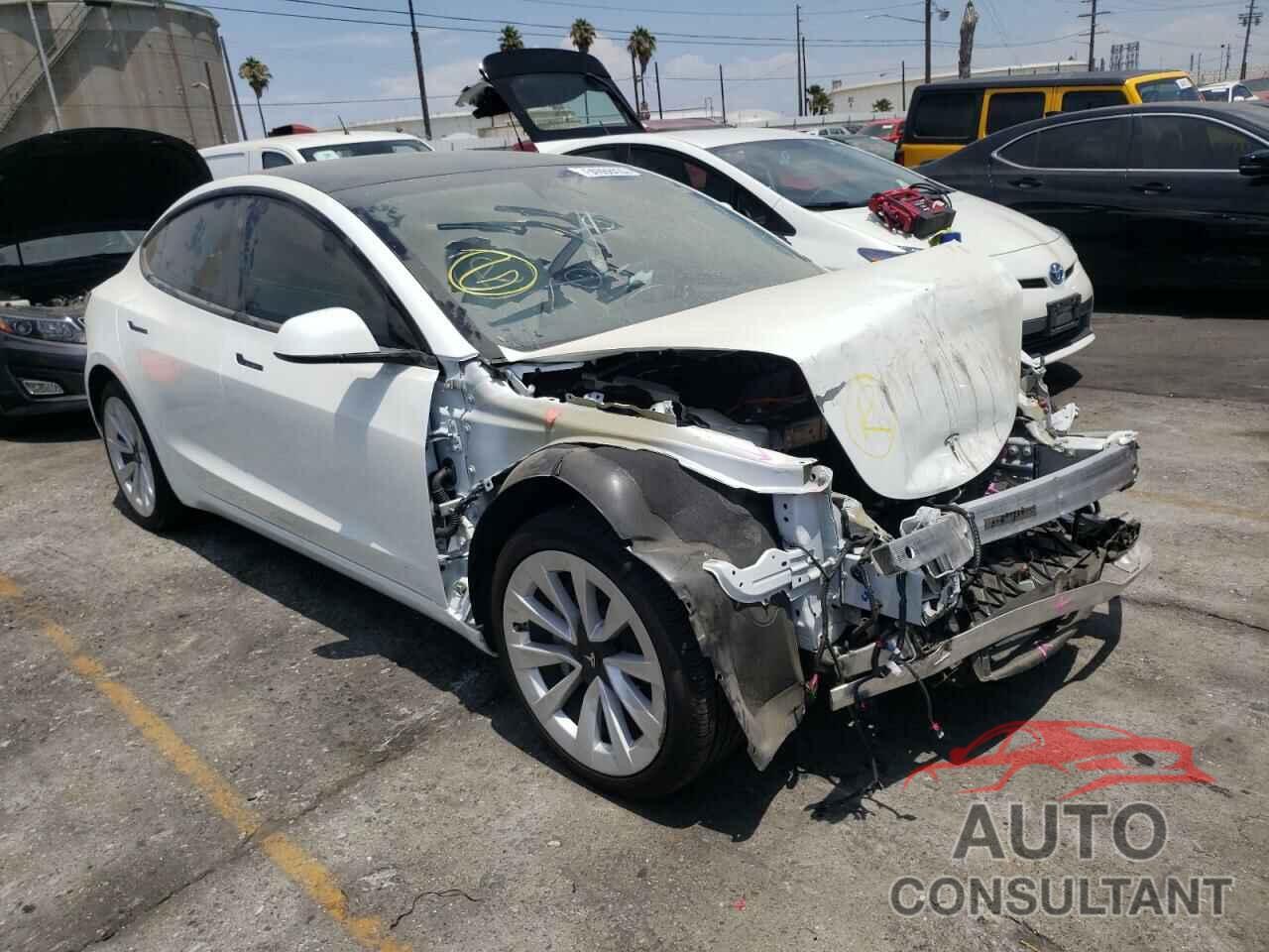 TESLA MODEL 3 2022 - 5YJ3E1EB0NF193564