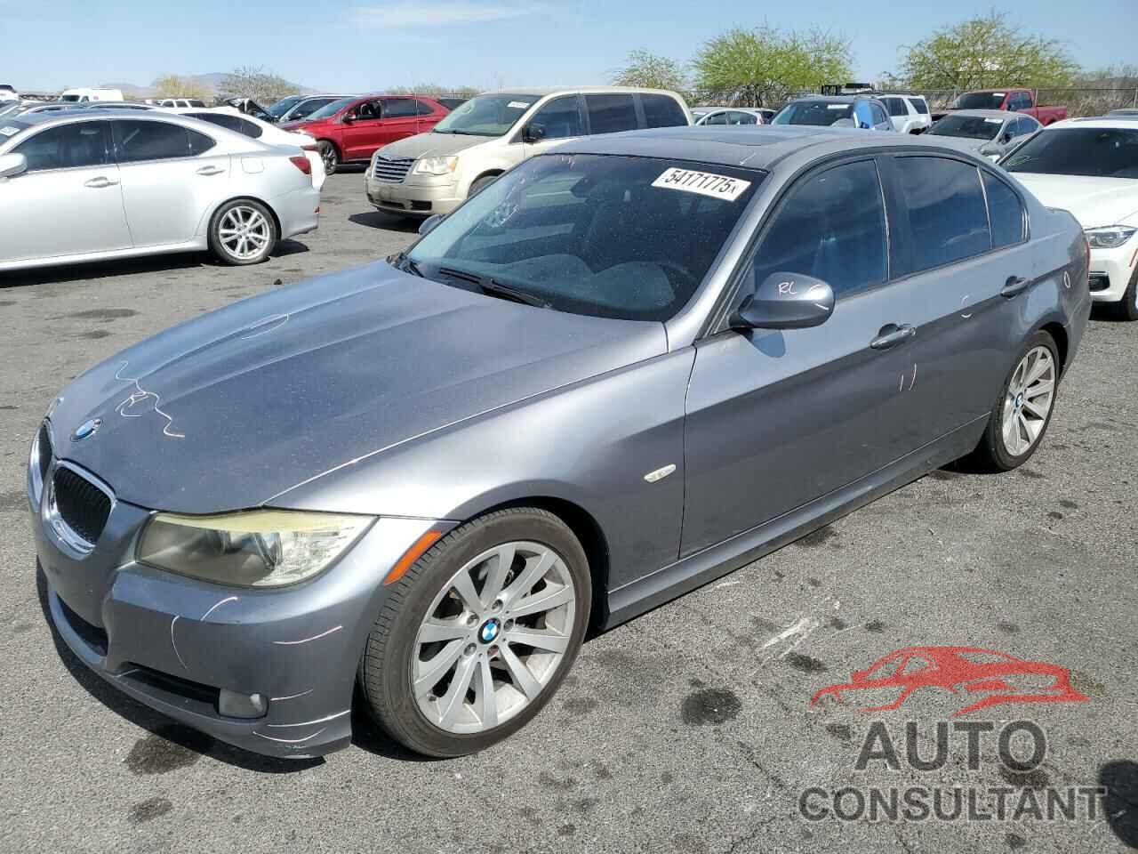 BMW 3 SERIES 2009 - WBAPH77549NL82306