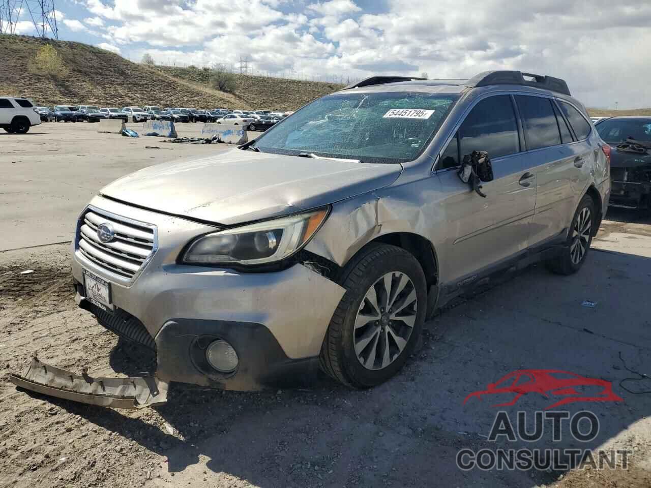 SUBARU OUTBACK 2016 - 4S4BSBNC6G3299614