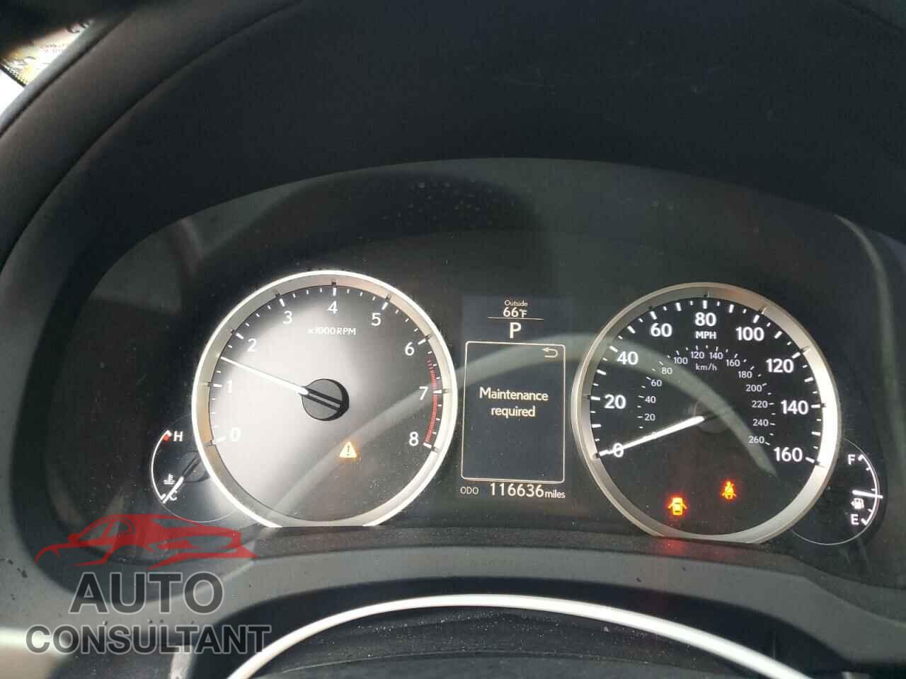 LEXUS IS 2015 - JTHBF1D28F5075855