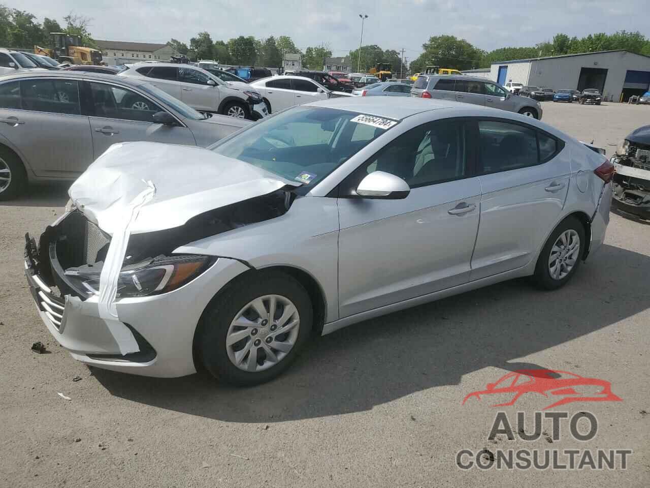 HYUNDAI ELANTRA 2018 - KMHD74LF2JU542758