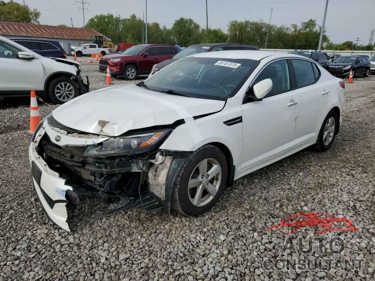 KIA OPTIMA 2015 - KNAGM4A70F5551592