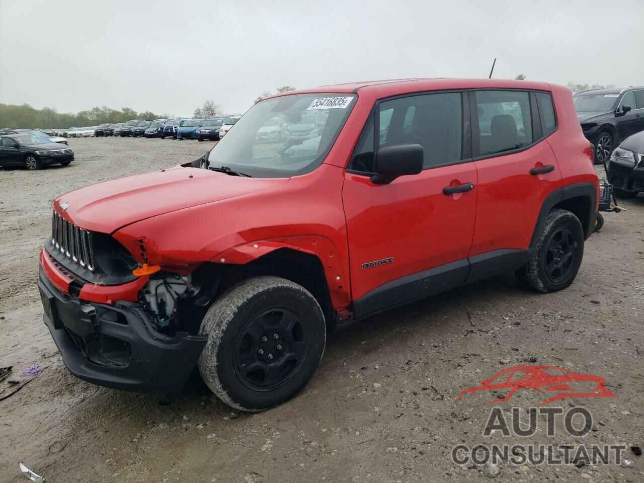 JEEP RENEGADE 2017 - ZACCJBAB9HPG53518