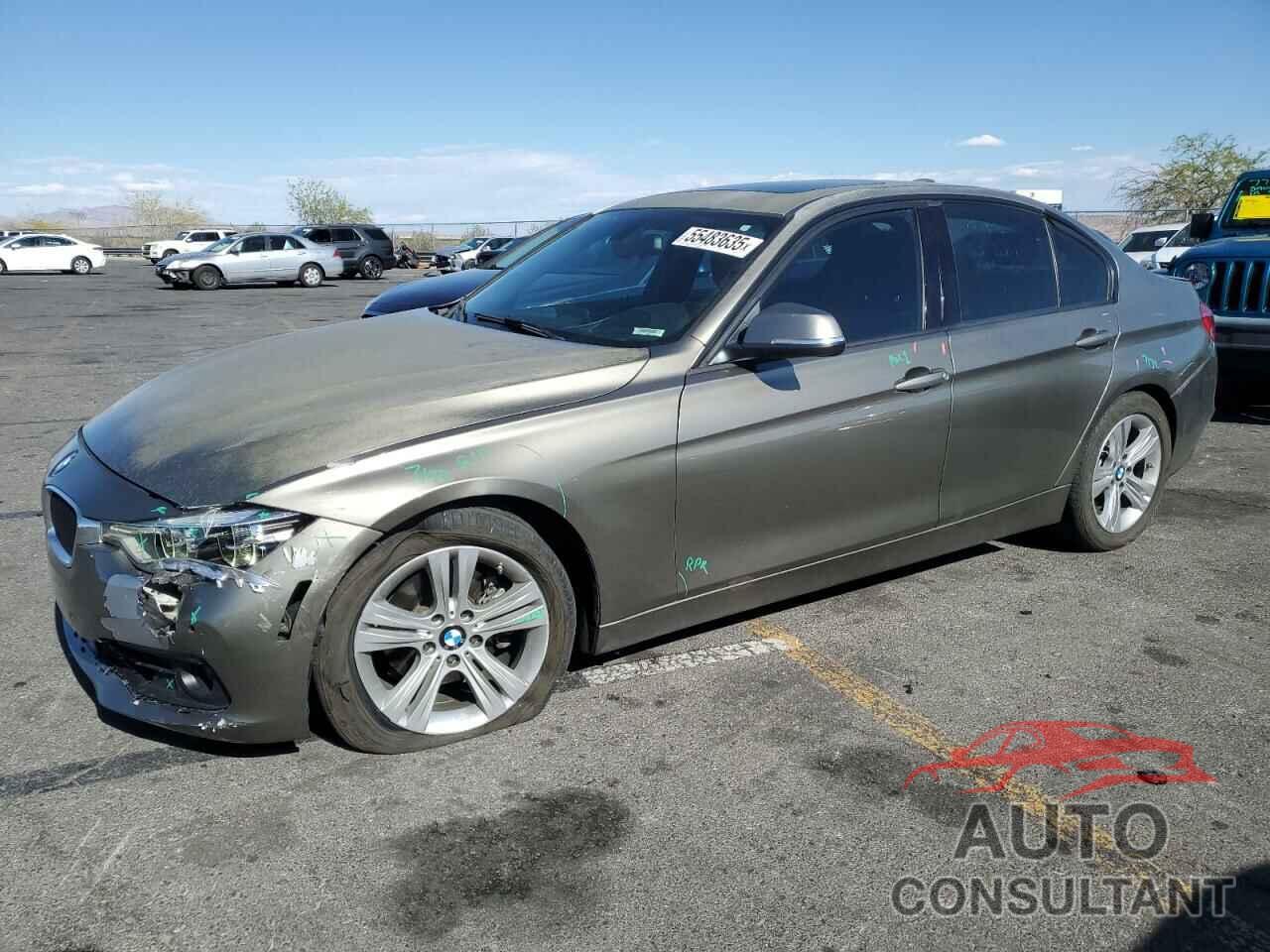 BMW 3 SERIES 2016 - WBA8E9G53GNT84649