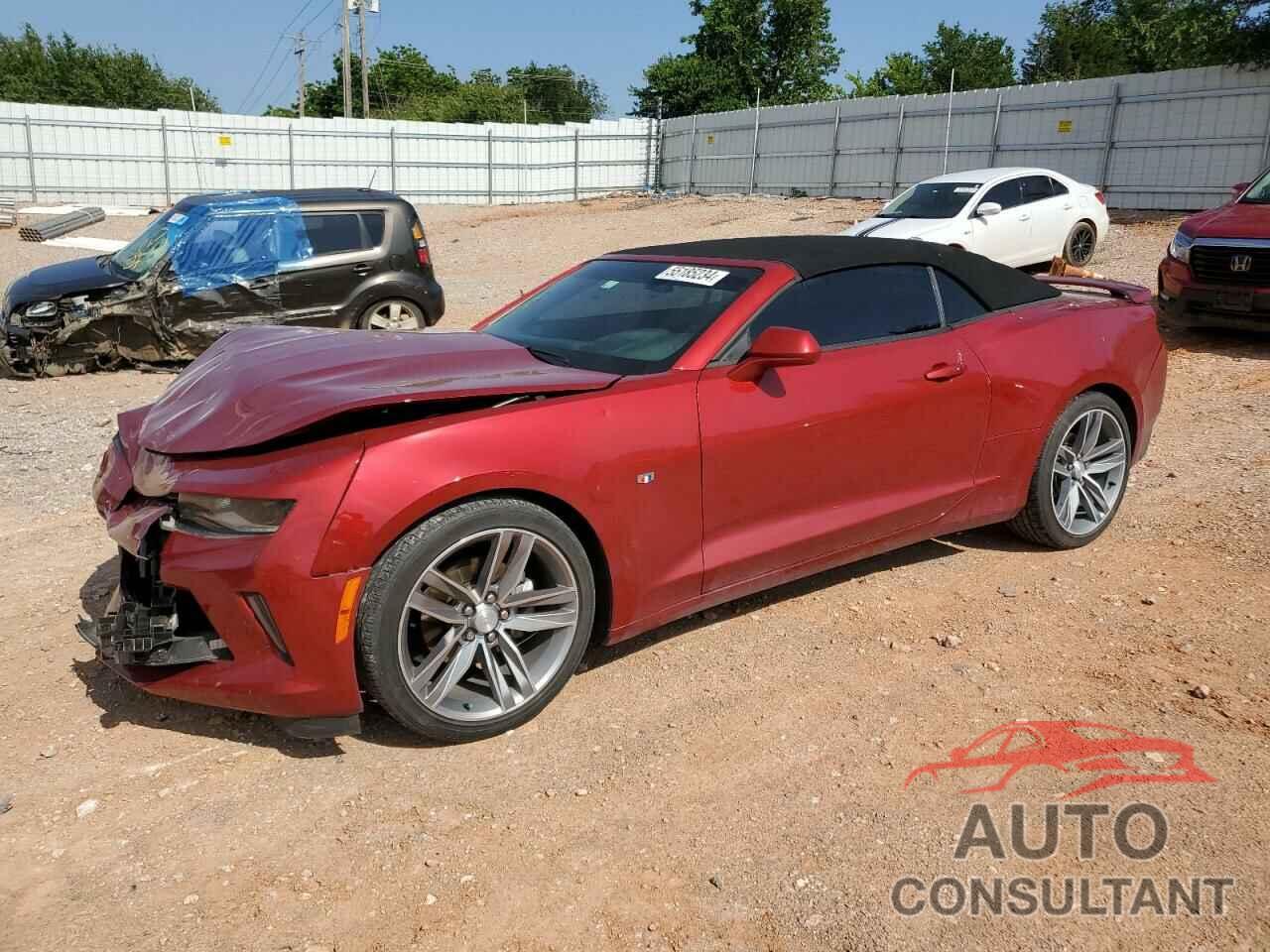 CHEVROLET CAMARO 2017 - 1G1FD3DX7H0112127