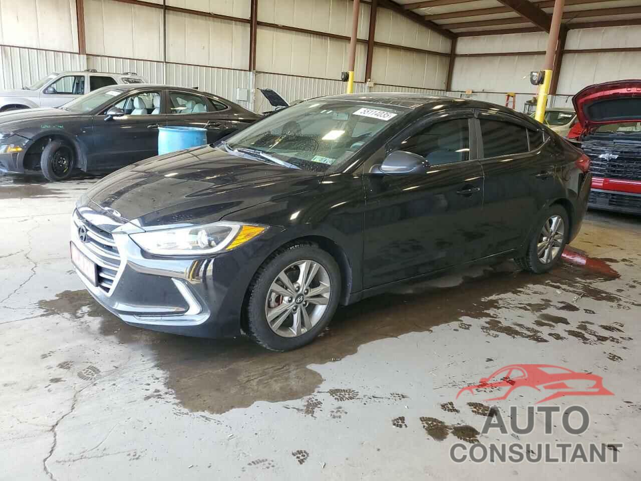 HYUNDAI ELANTRA 2018 - KMHD84LF9JU513464