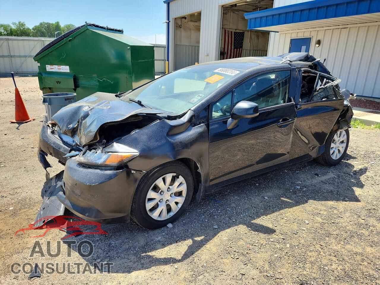 HONDA CIVIC 2012 - 19XFB2F52CE031409
