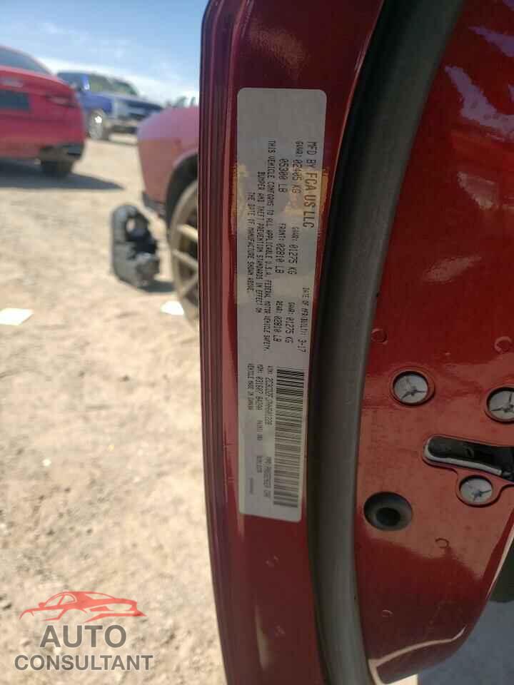 DODGE CHALLENGER 2017 - 2C3CDZFJ7HH601228