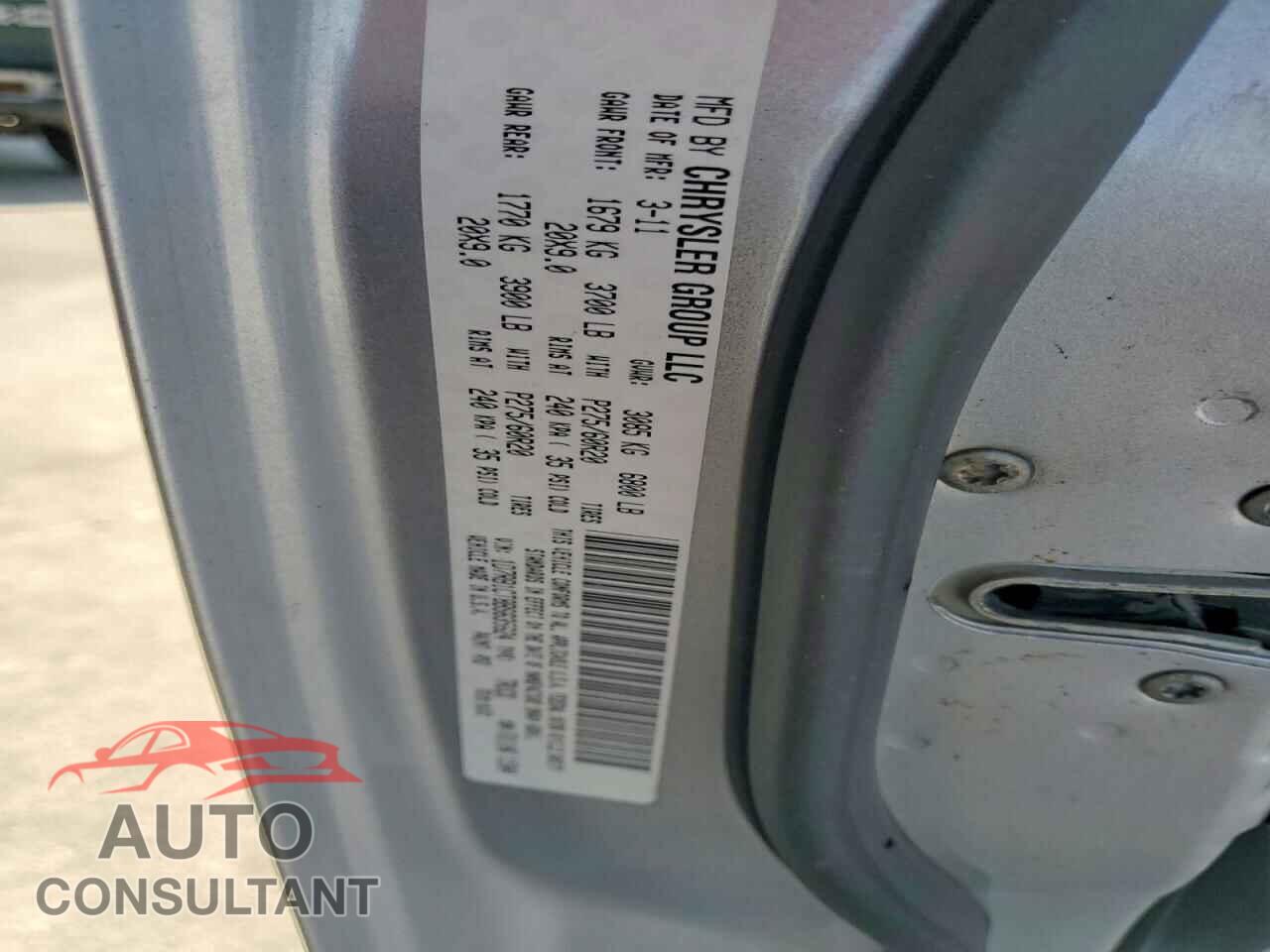 DODGE RAM 1500 2011 - 1D7RB1CT8BS635624