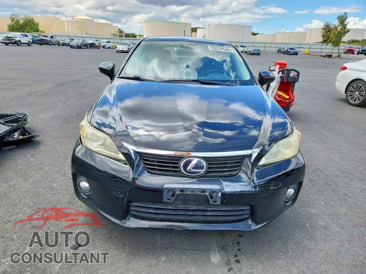 LEXUS CT 200 2012 - JTHKD5BH2C2054856