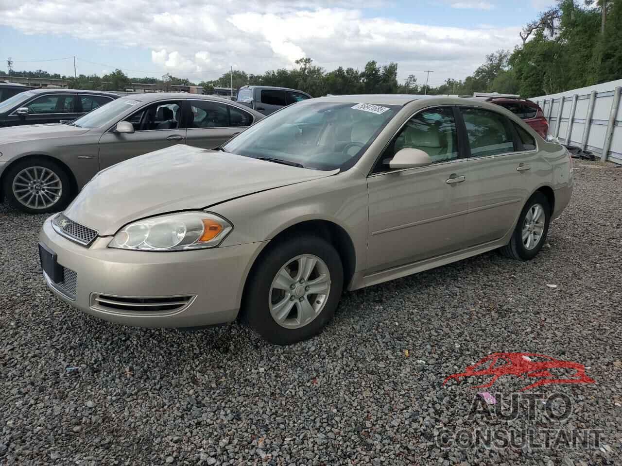 CHEVROLET IMPALA 2012 - 2G1WA5E39C1207446