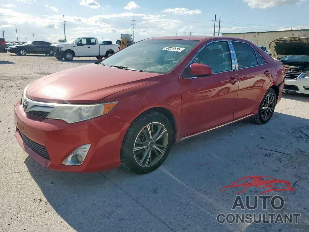 TOYOTA CAMRY 2012 - 4T4BF1FK4CR217491
