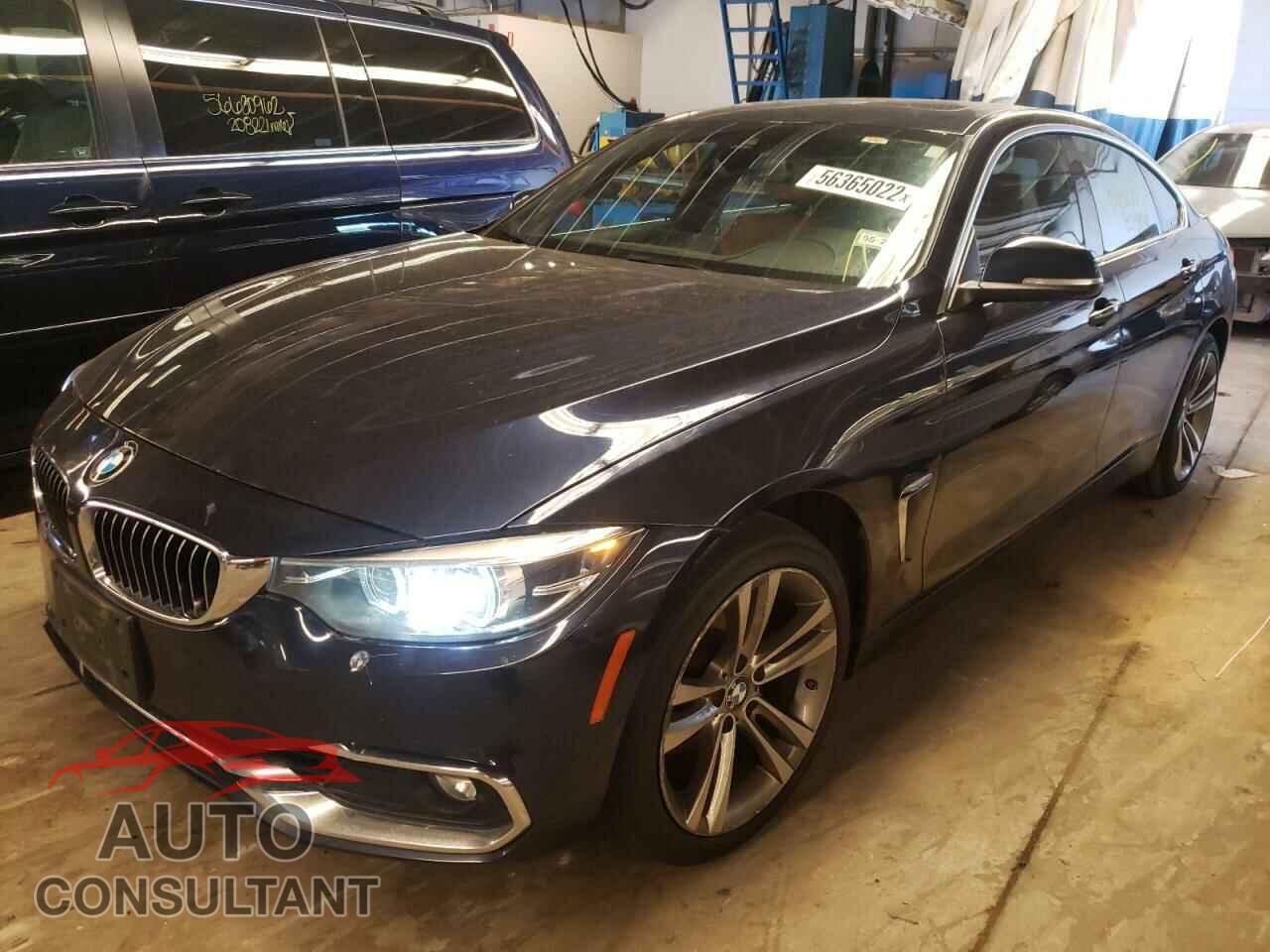BMW 4 SERIES 2018 - WBA4J3C54JBL04491