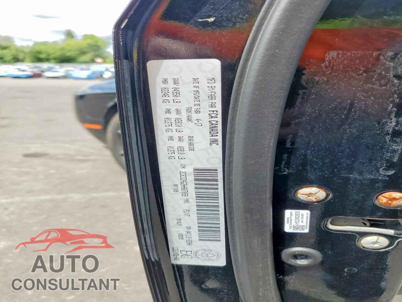 DODGE CHALLENGER 2017 - 2C3CDZAG2HH607059