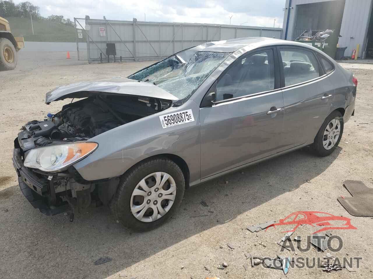 HYUNDAI ELANTRA 2010 - KMHDU4AD3AU086571