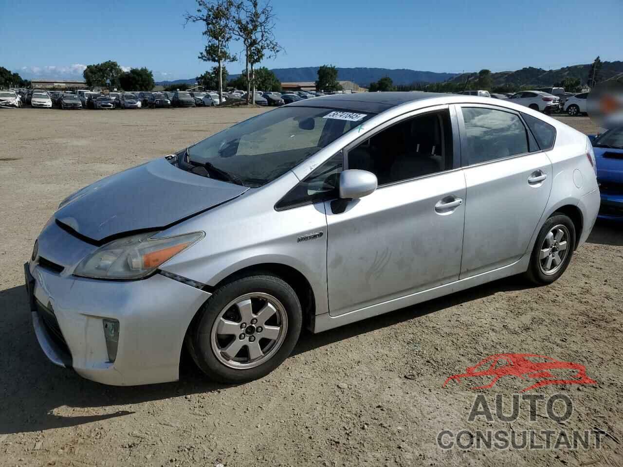 TOYOTA PRIUS 2012 - JTDKN3DU9C5520133