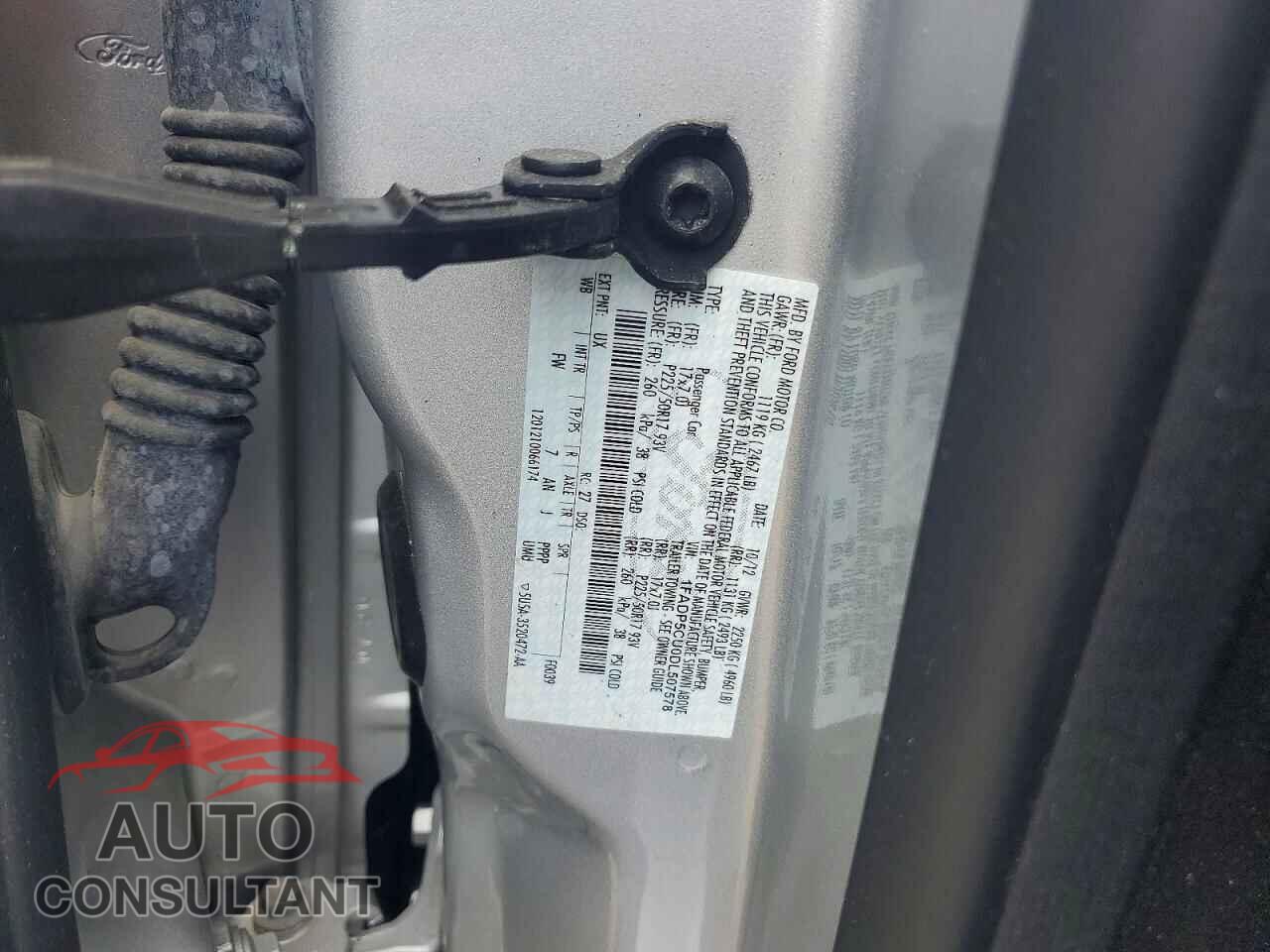 FORD CMAX 2013 - 1FADP5CU0DL507578