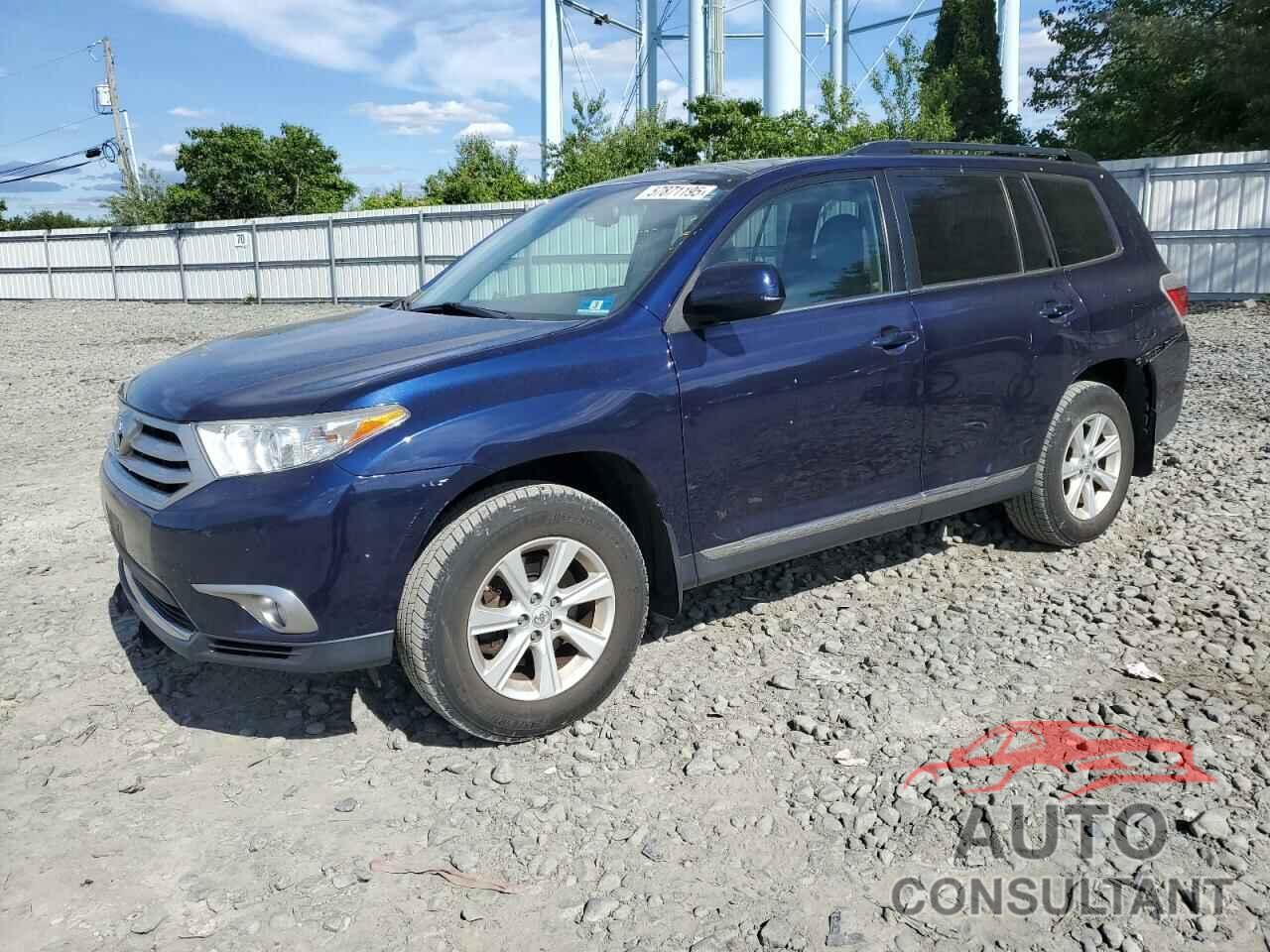 TOYOTA HIGHLANDER 2012 - 5TDBK3EH2CS137929
